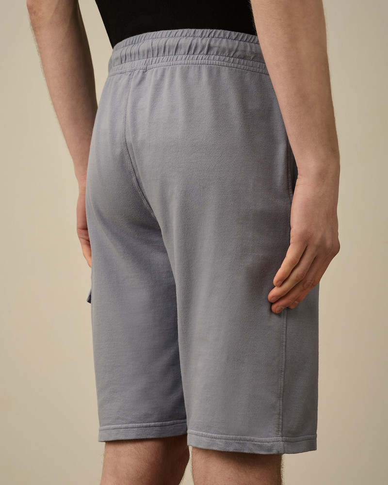Light Fleece Cargo Lens Shorts 6