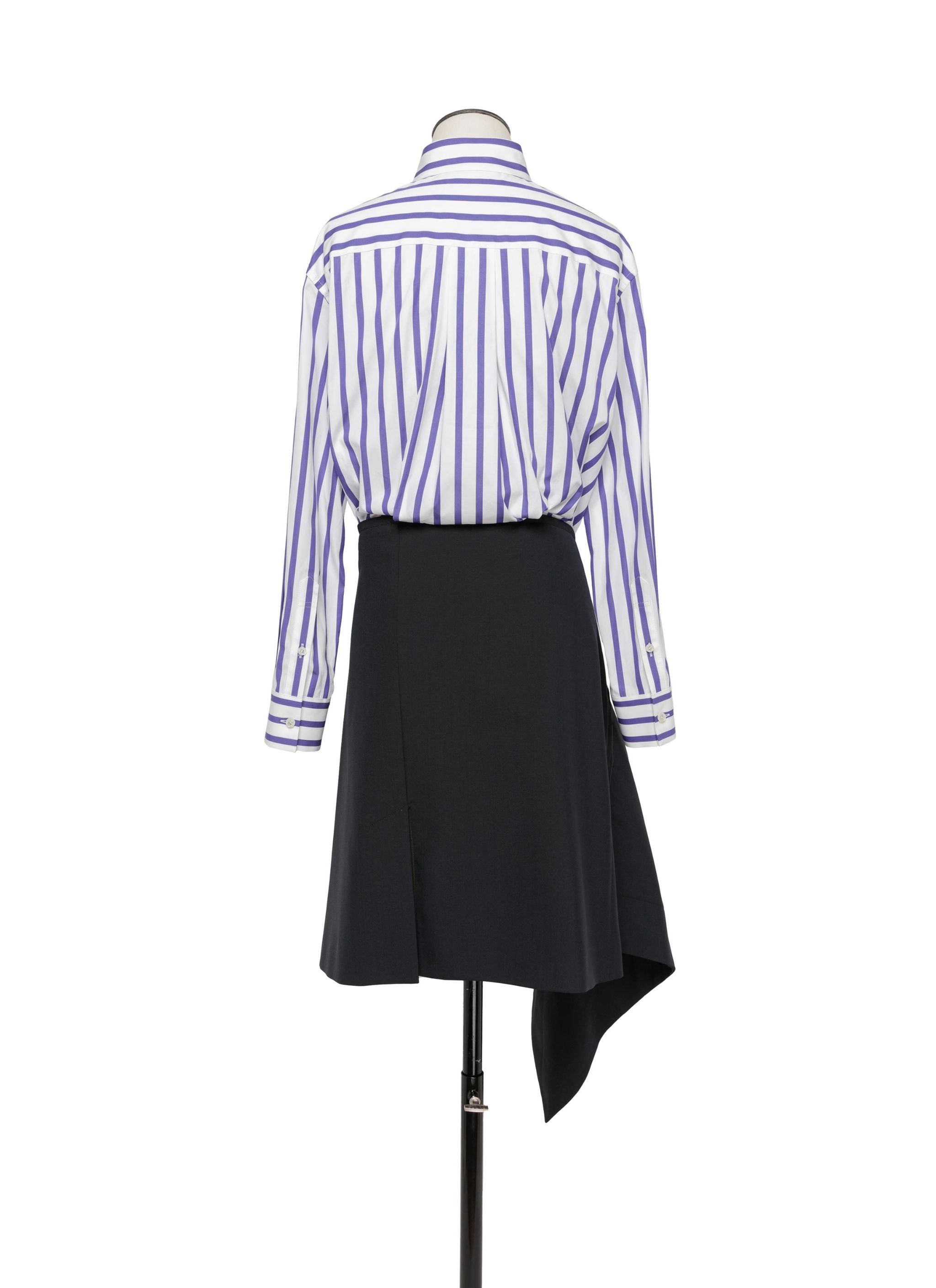 Thomas Mason Cotton Poplin Dress - 3