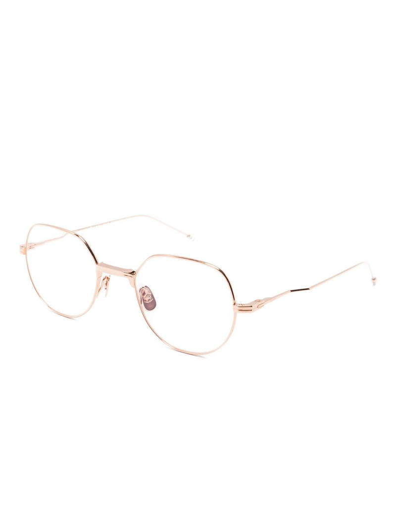 Thom Browne geometric-frame glasses outlook