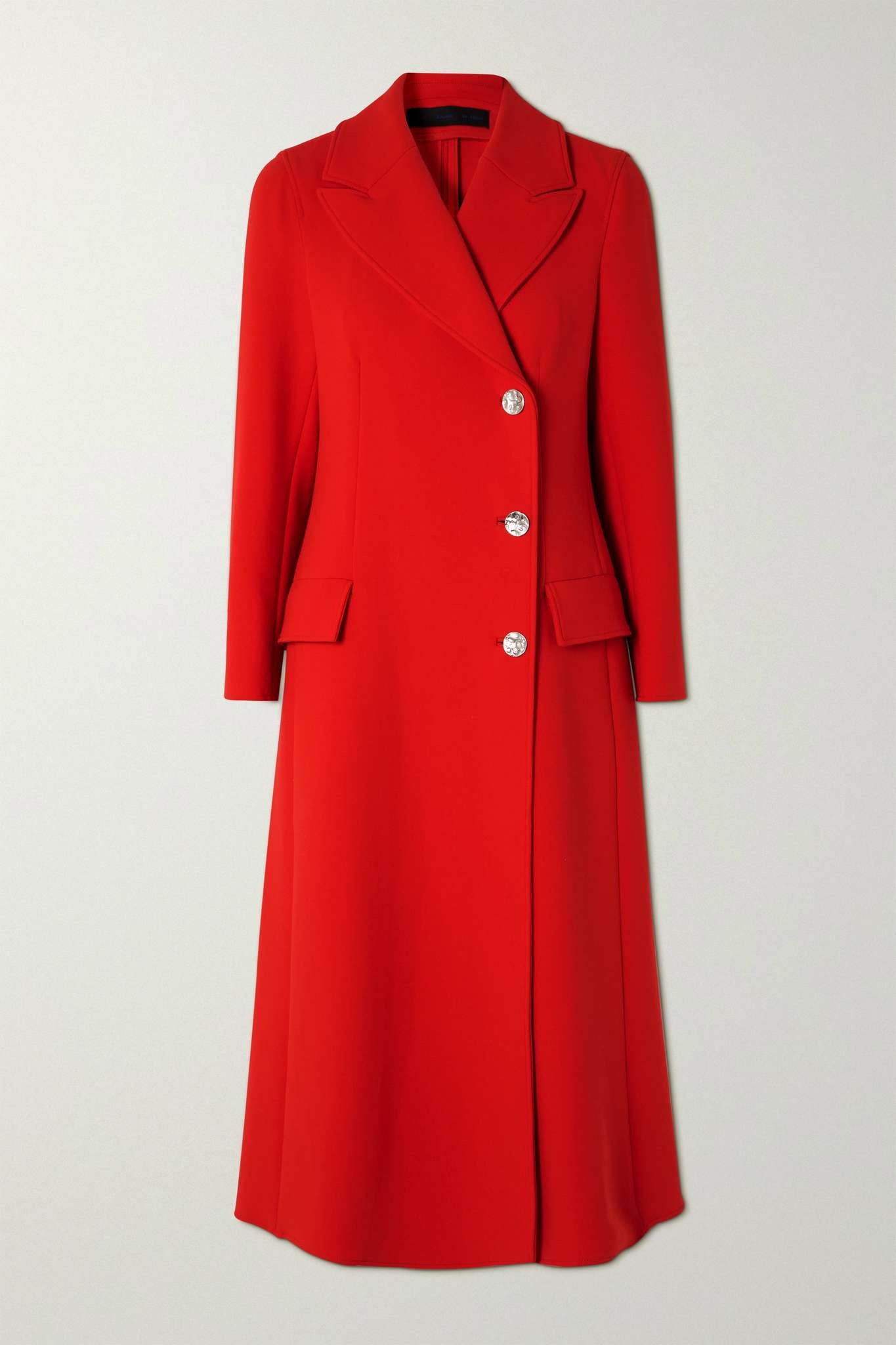 Stretch-crepe coat - 1