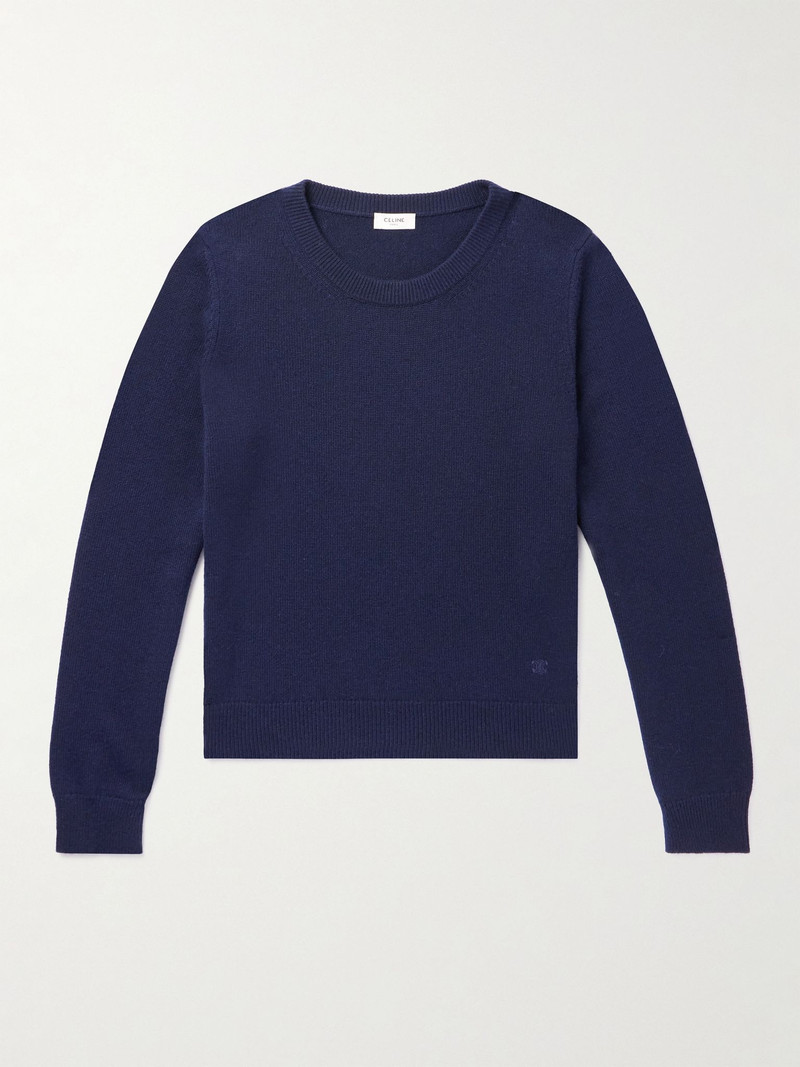 Cashmere Sweater Navy 1