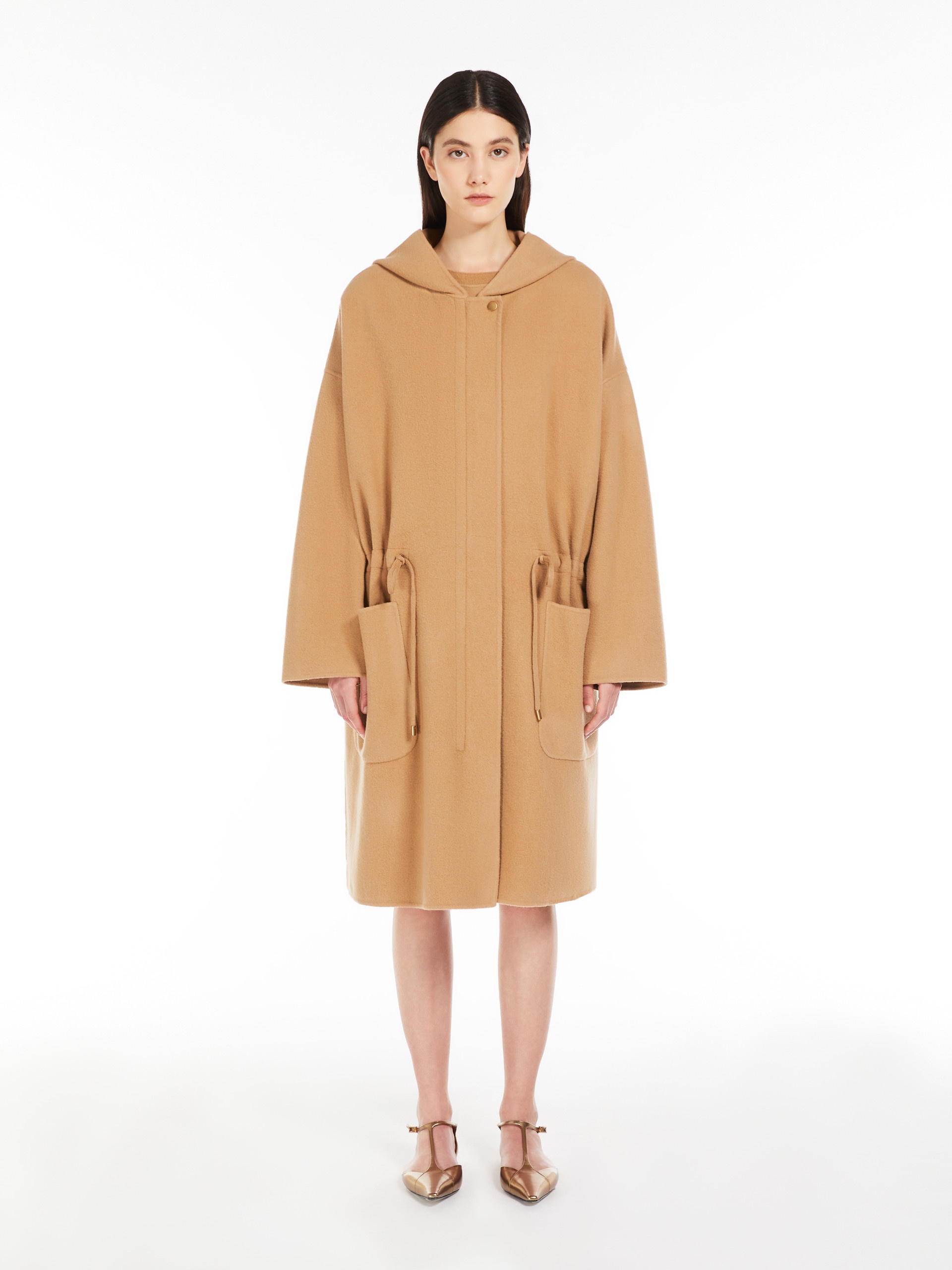 MIELE Wool and cashmere jersey coat - 3