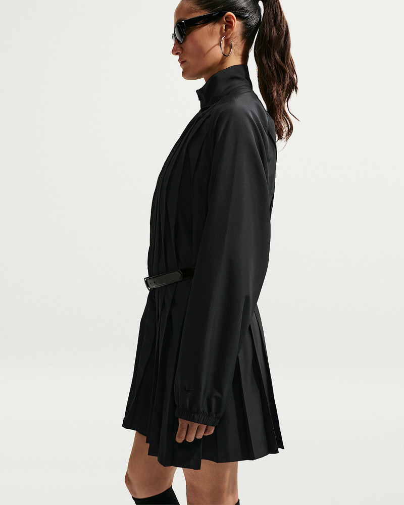 Nike Sportswear Women's Oversized Long-Sleeve Pleated Mini Dress 3