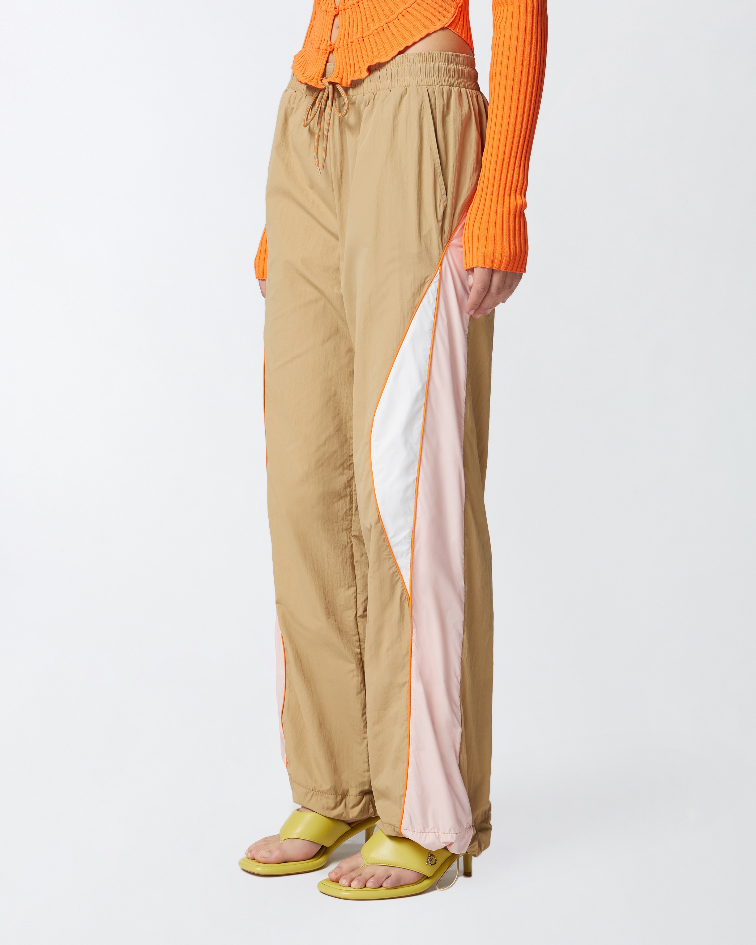 TECHNICAL CANVAS JOGGERS WITH SIDE BAND - 3