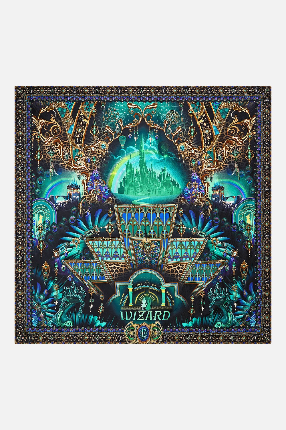 LARGE SQUARE SCARF - 2