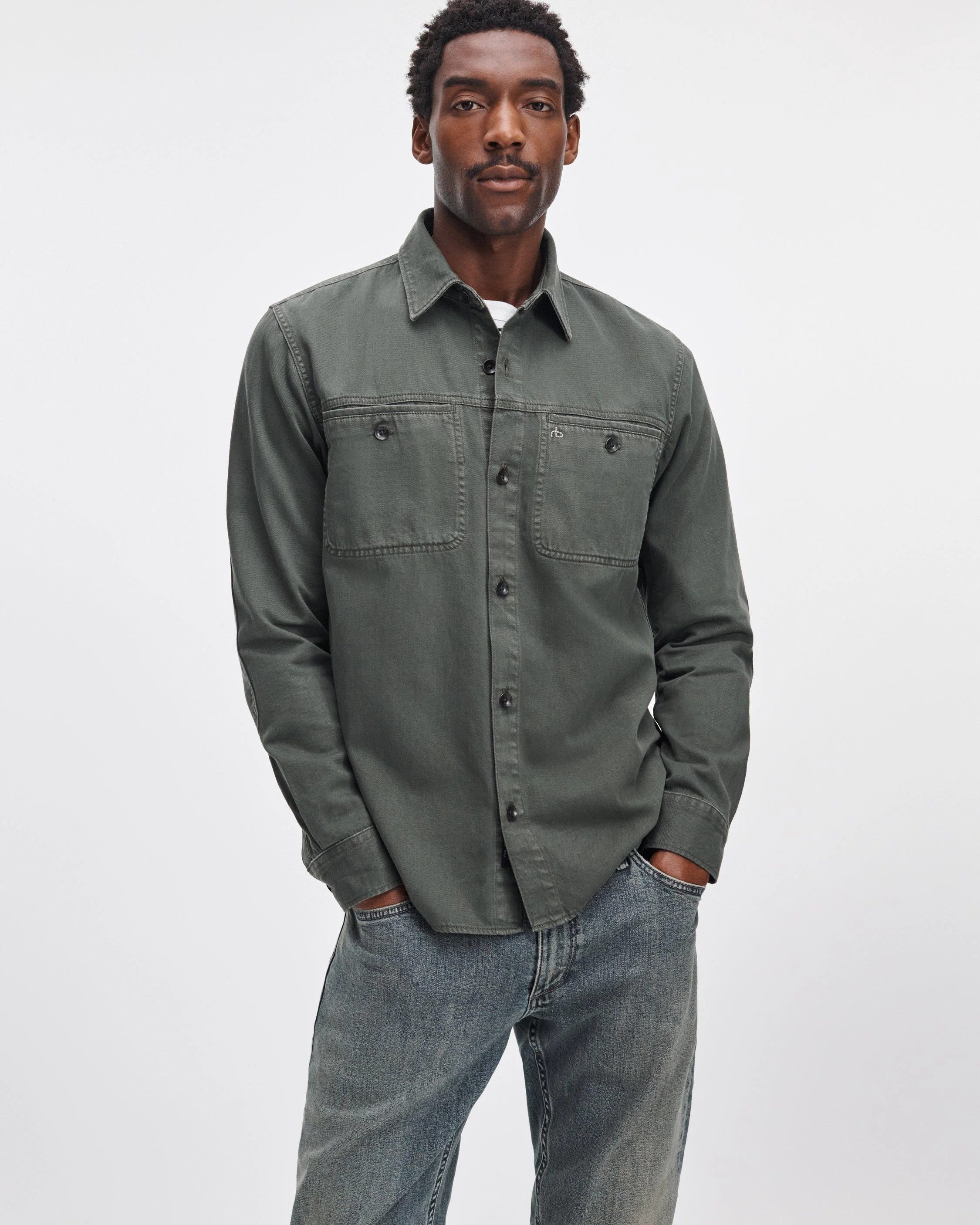 Denim Workwear Shirt - 1