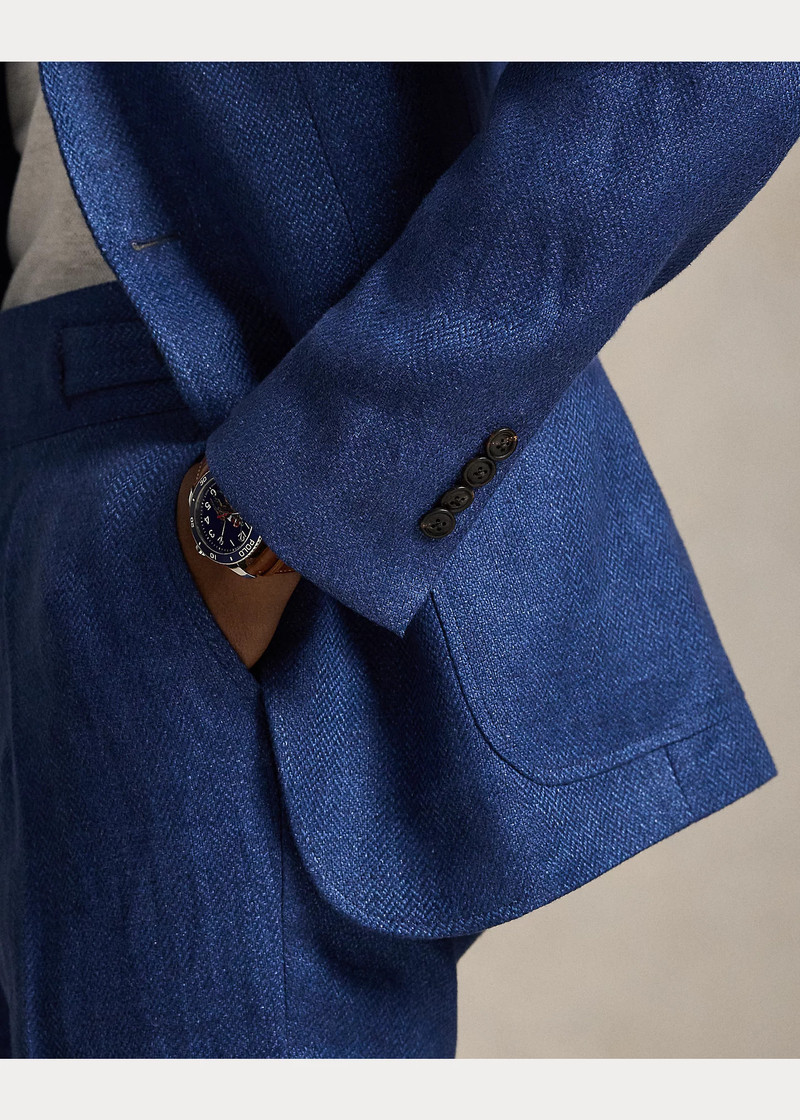 Polo Tailored Fit Summer Tweed Jacket 6