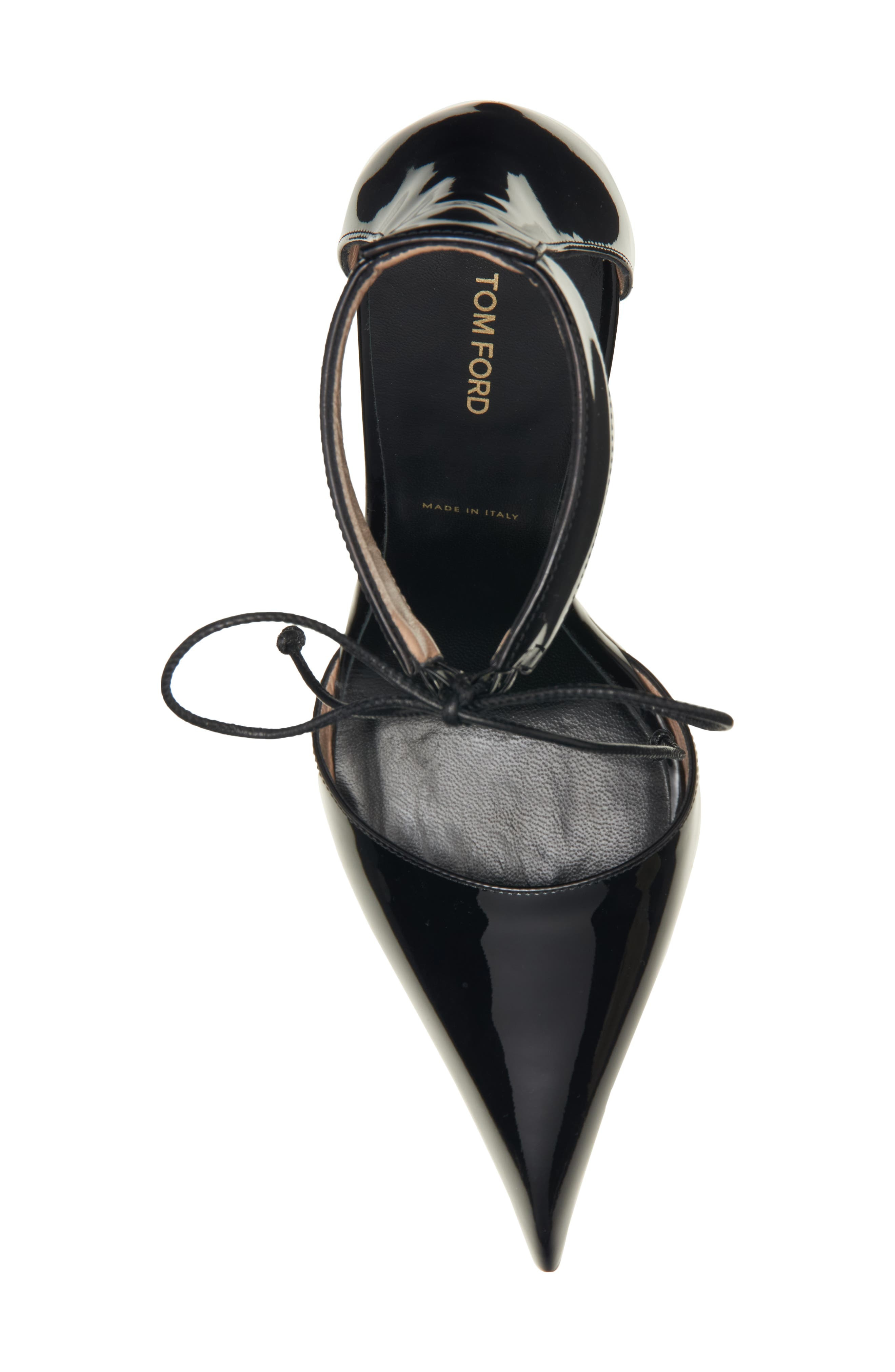 TOM FORD Ankle Tie Pump in Black at Nordstrom - 5