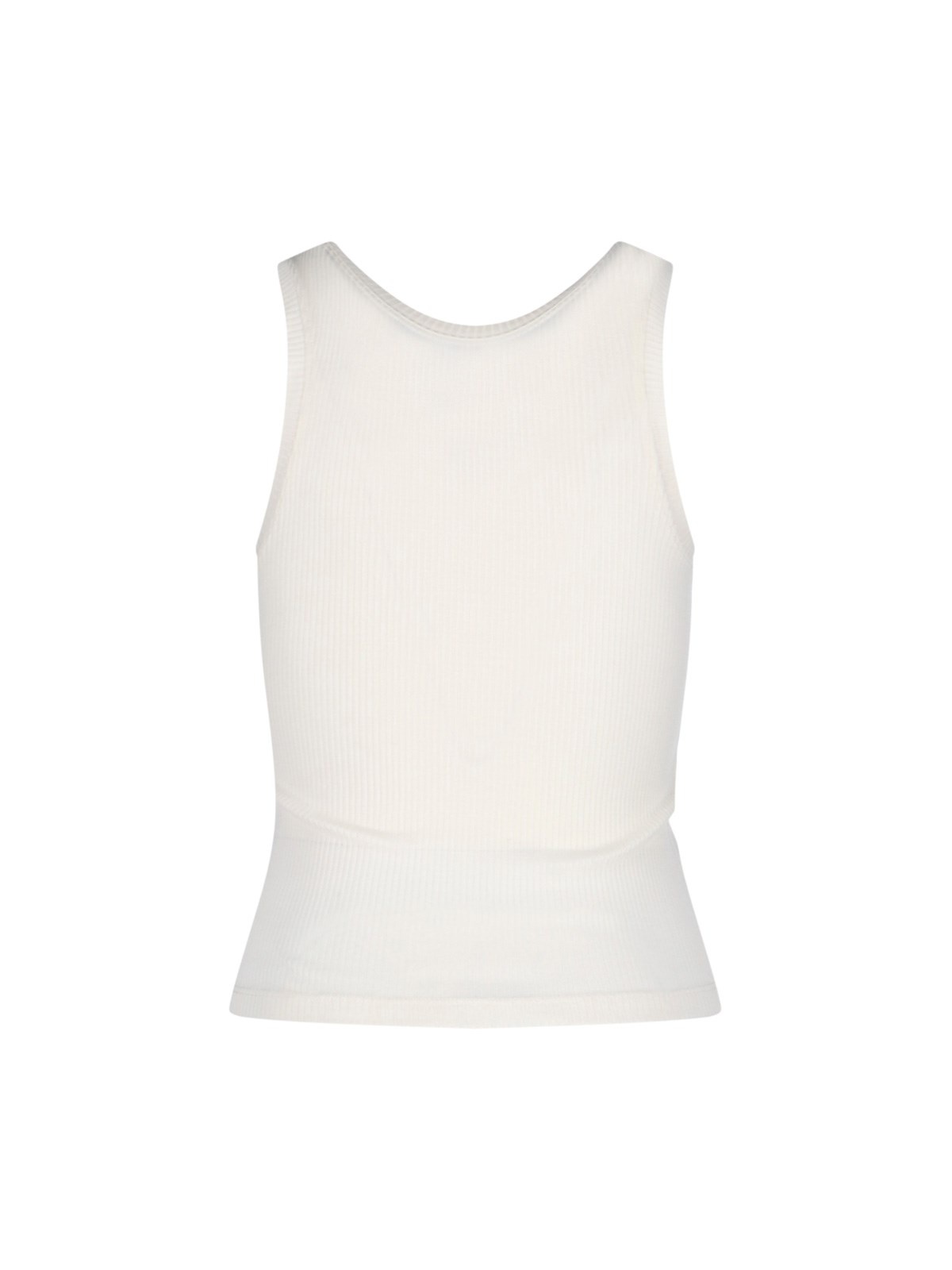 'ANAGRAM' SILK TANK TOP - 2