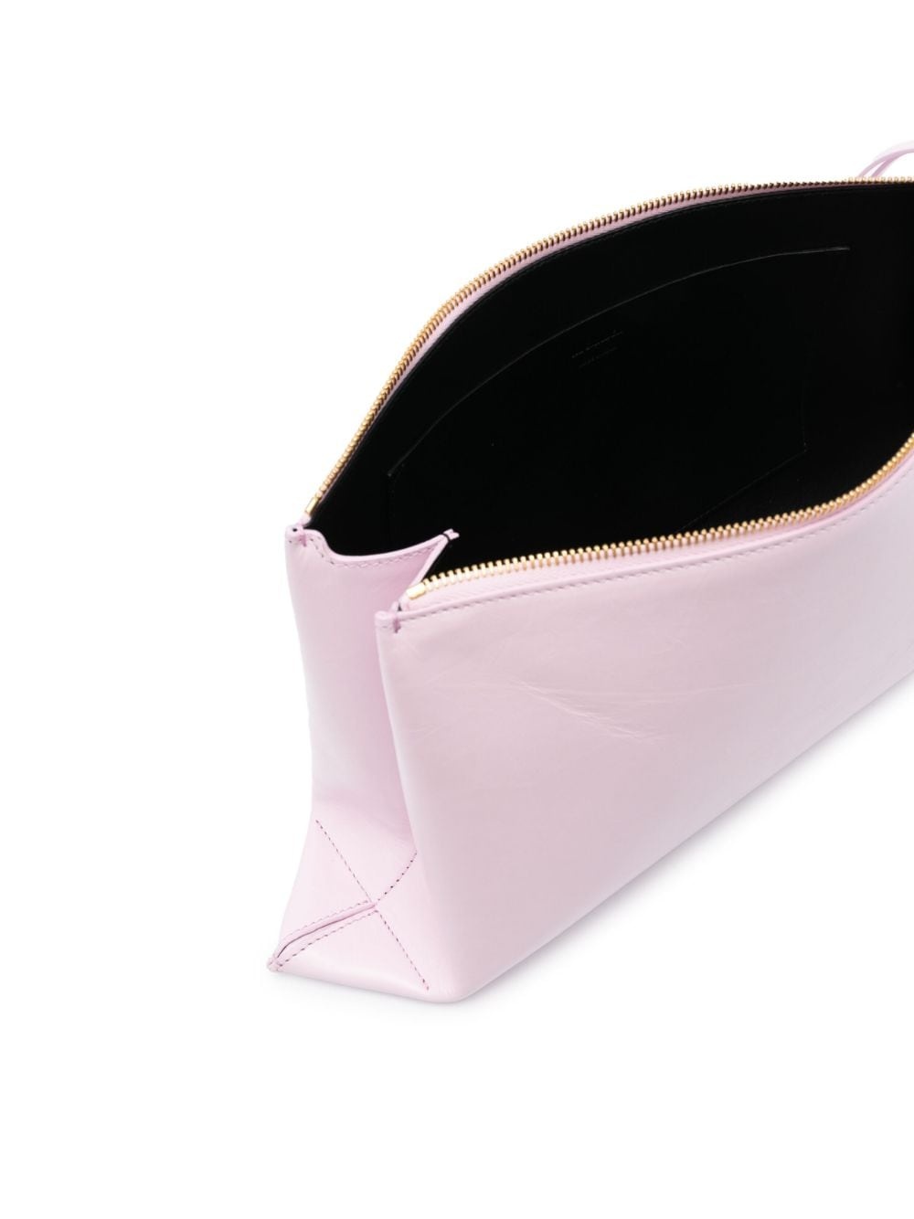 logo-embossed clutch bag - 5