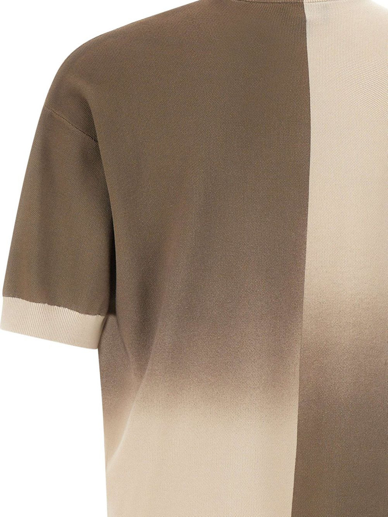 textured knit gradient cotton sweater 7