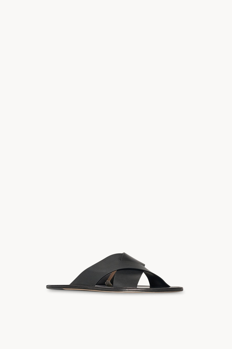 The Row Malick Cross Sandal outlook