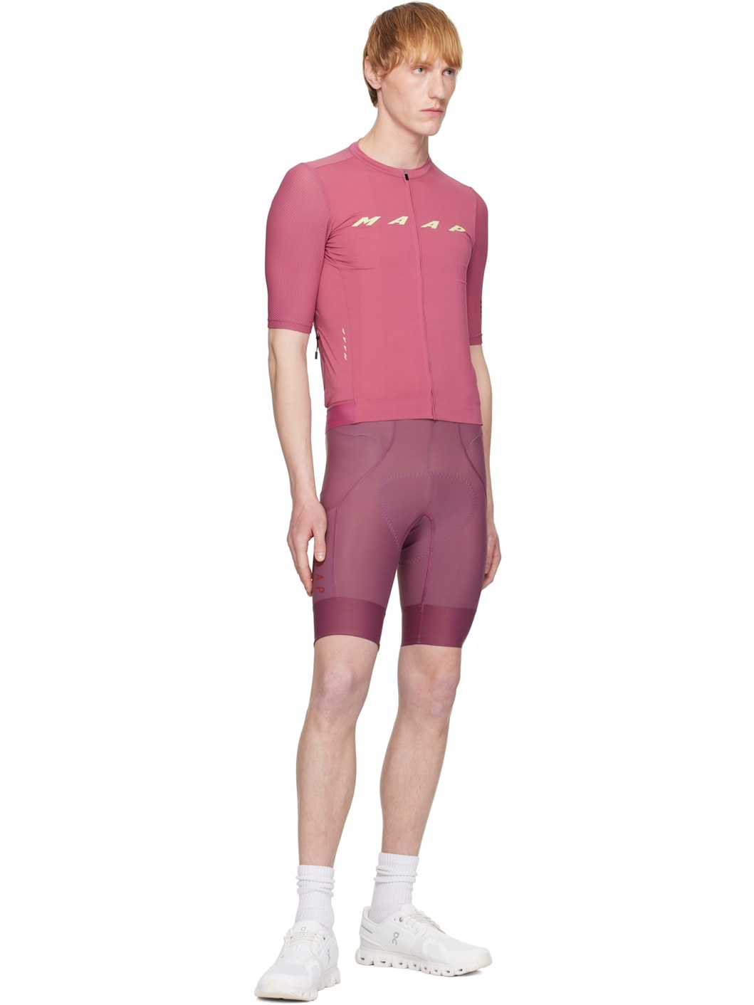 Pink Evade Pro Base Jersey 2.0 Cycling Top - 4