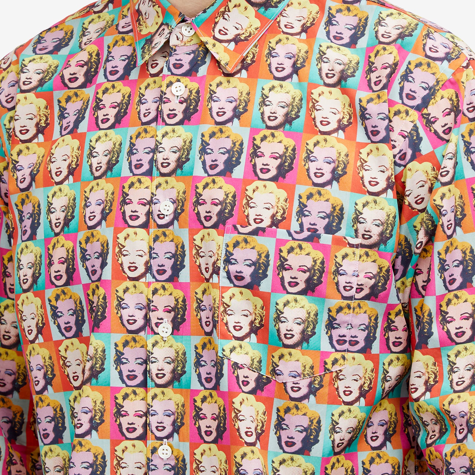 Comme des Garçons SHIRT x Andy Warhol Marilyn Monroe Shirt - 5