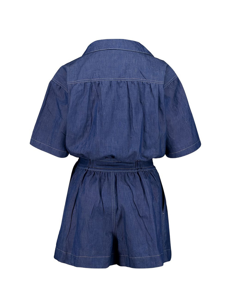 Prada pocket button jumpsuit outlook