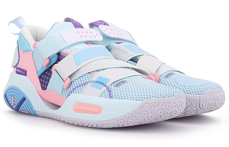 Li-Ning Wade All City 9 V2 'Baby Blue Pink' ABAR075-3 - 3