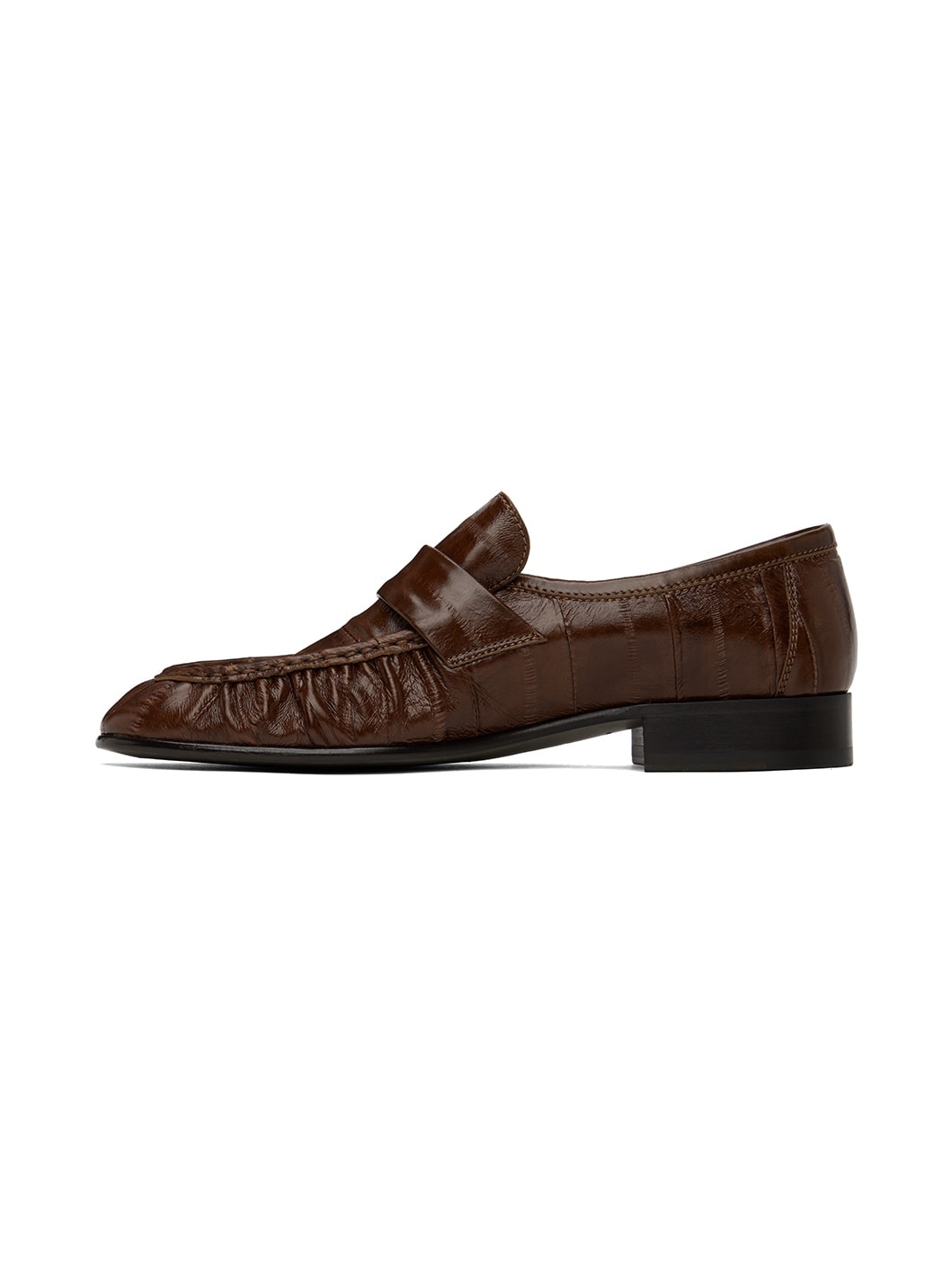 Brown Soft Loafers - 3
