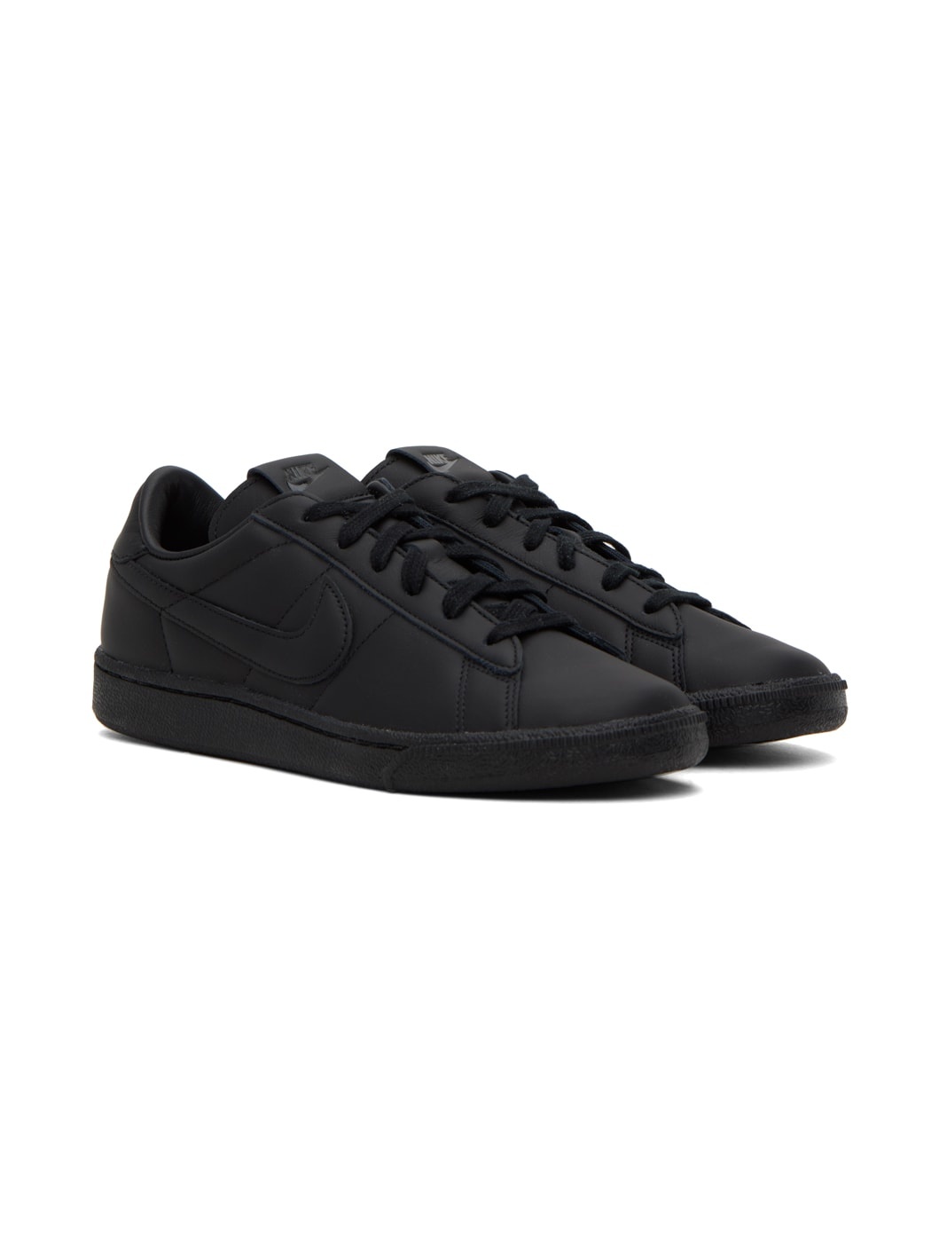 Black Nike Edition Tennis Classic Sneakers - 4