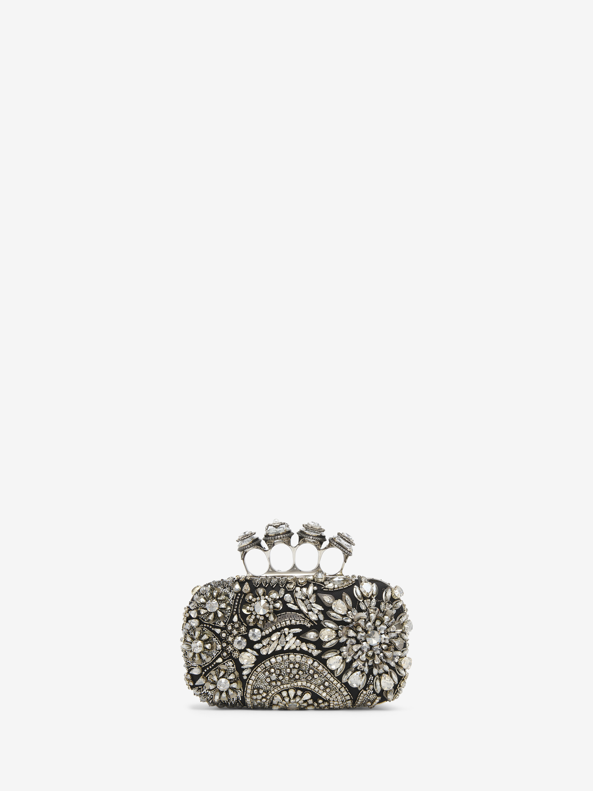 Jewelled Spider Knuckle Clutch - 3