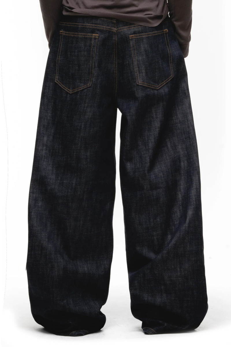 パンツ NO FAITH STUDIOS JAPANESE ULTRA LOOSE RAW DENIM JAPANESE ULTRA LOOSE FIT BLACK – NO/FAITH STUDIOS