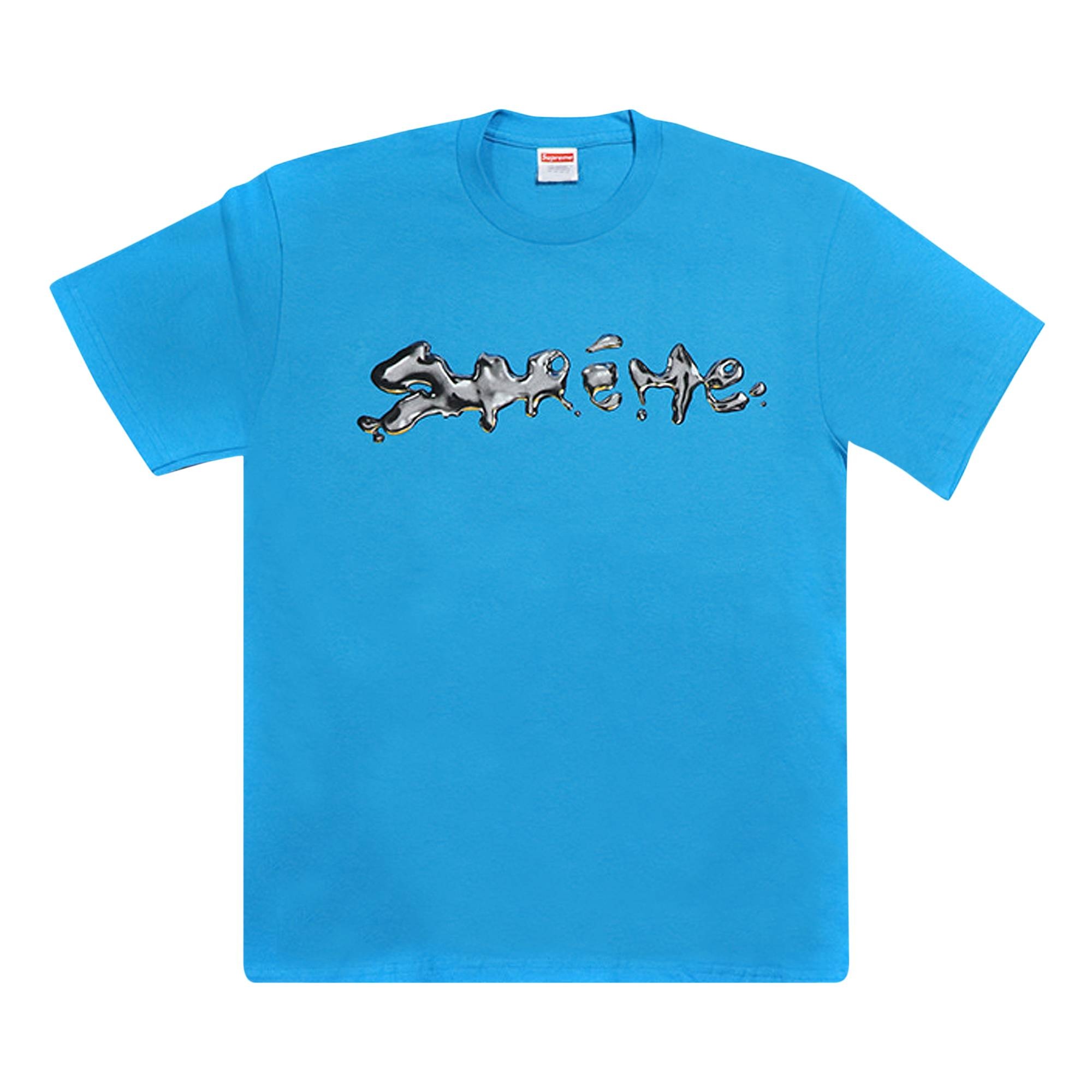 Supreme Liquid Tee 'Bright Blue' - 1