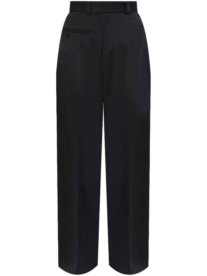 single-stitch logo tailored trousers 1
