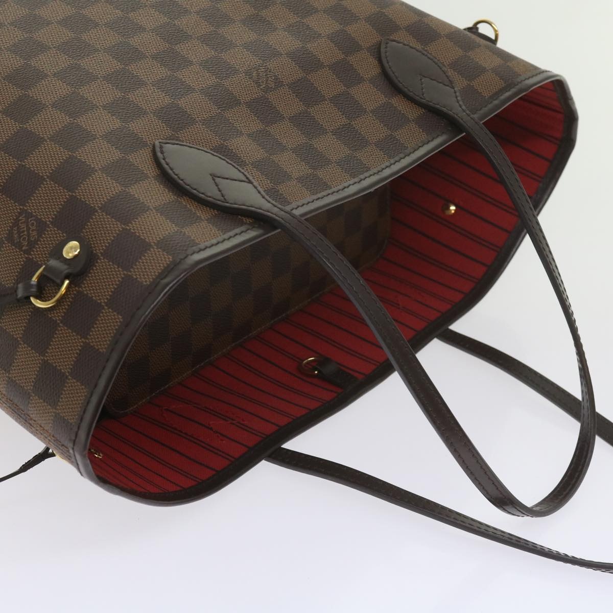 LOUIS VUITTON Damier Ebene Neverfull MM Tote Bag N51105 - 6
