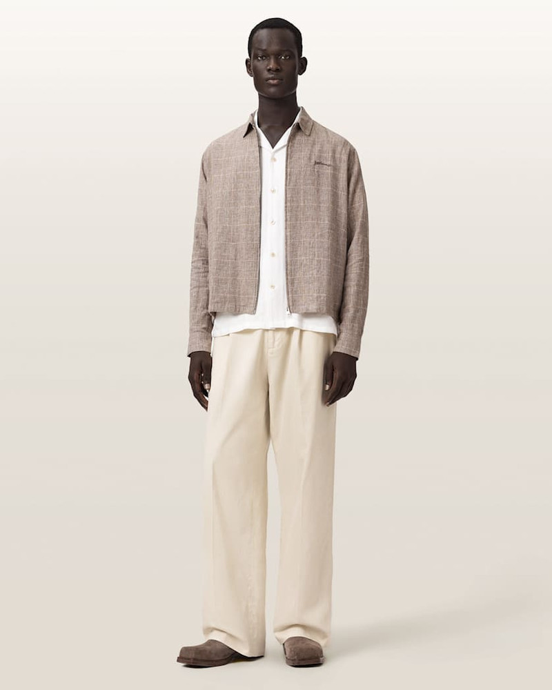 MIDAS WIDE LEG RELAXED FIT PANTS 4