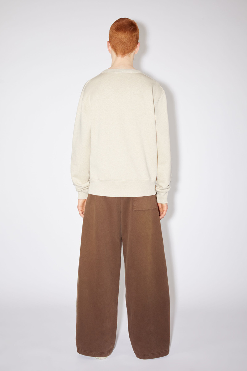Crew neck sweatshirt - Oatmeal melange 3