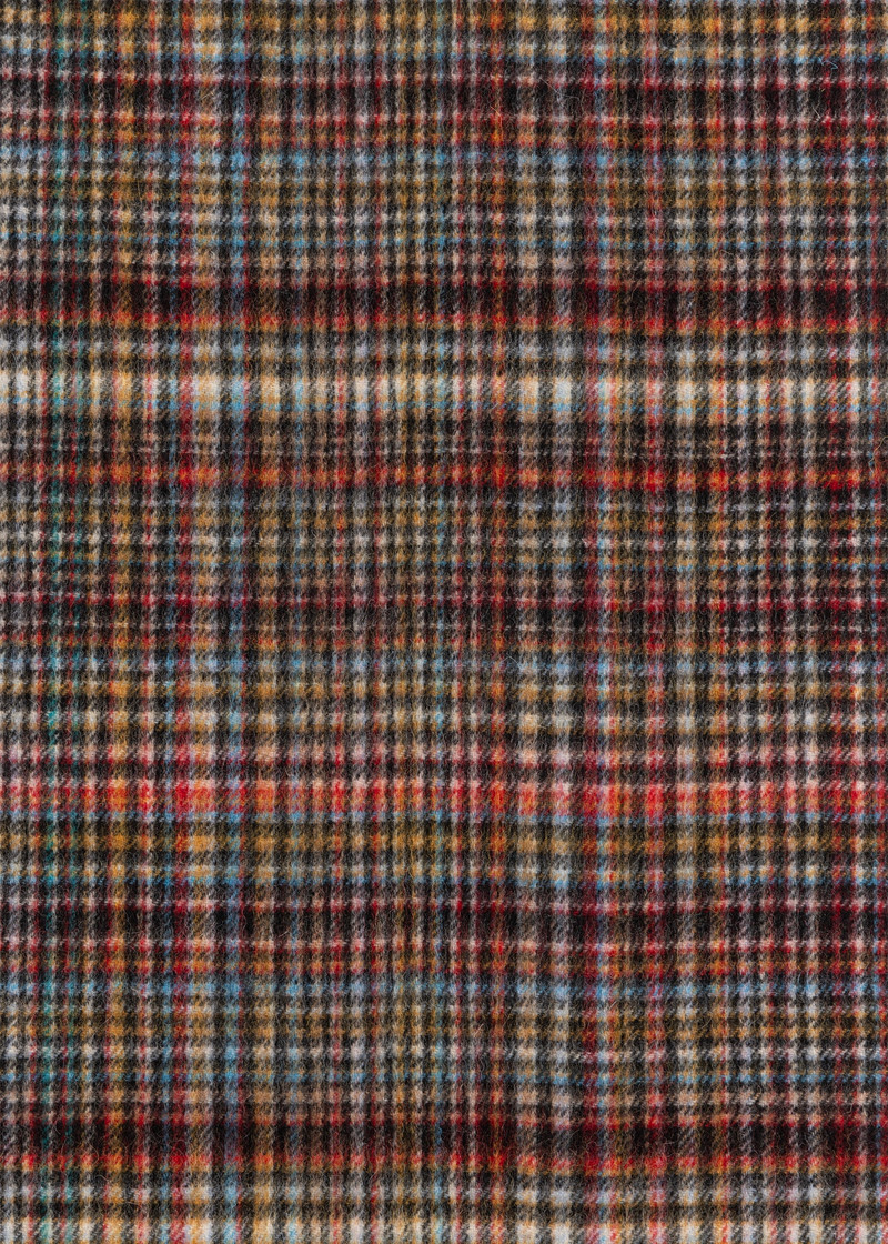 Cashmere-Blend Check 'Signature Stripe' Scarf 4