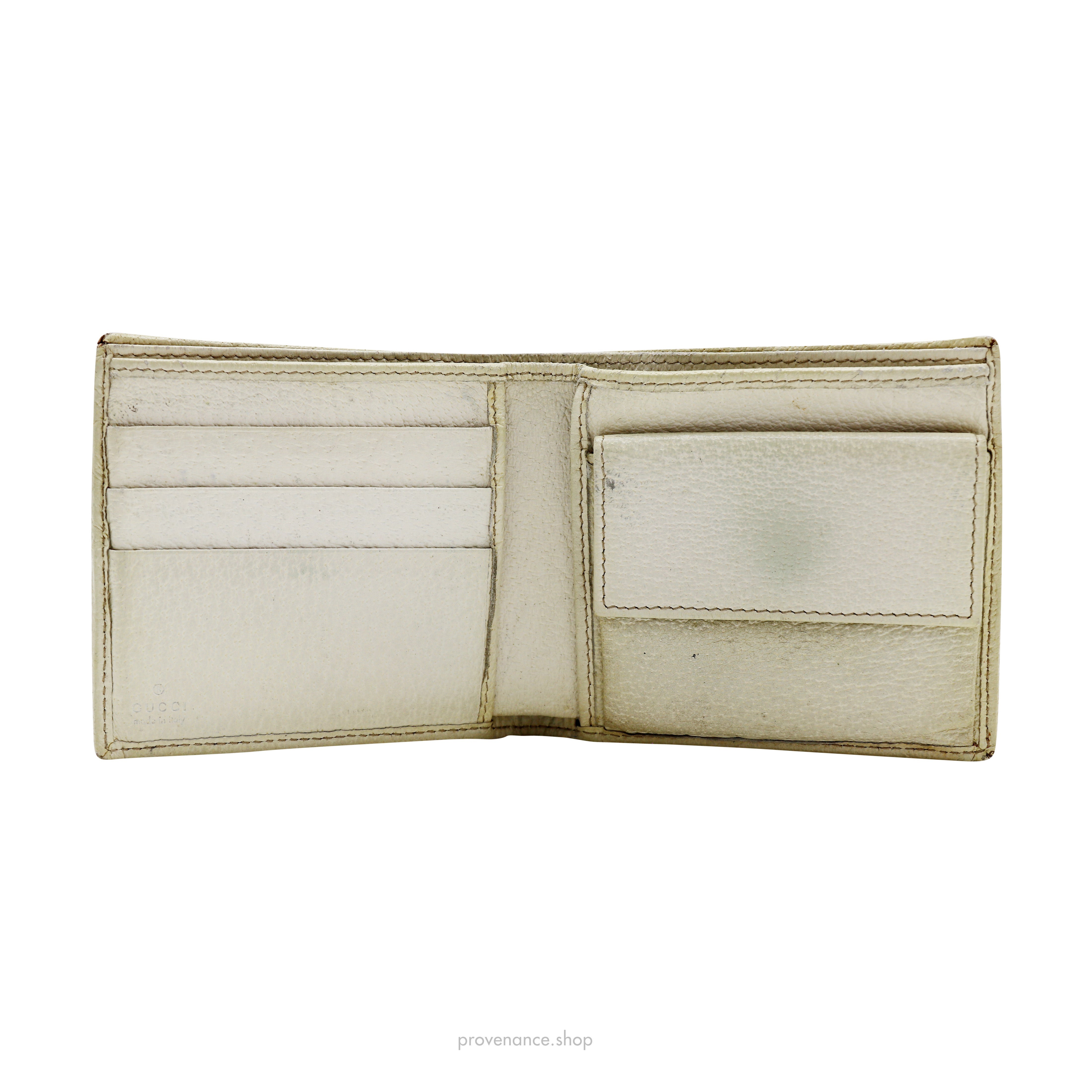 Gucci GG Canvas Bifold Wallet - Brown - 6