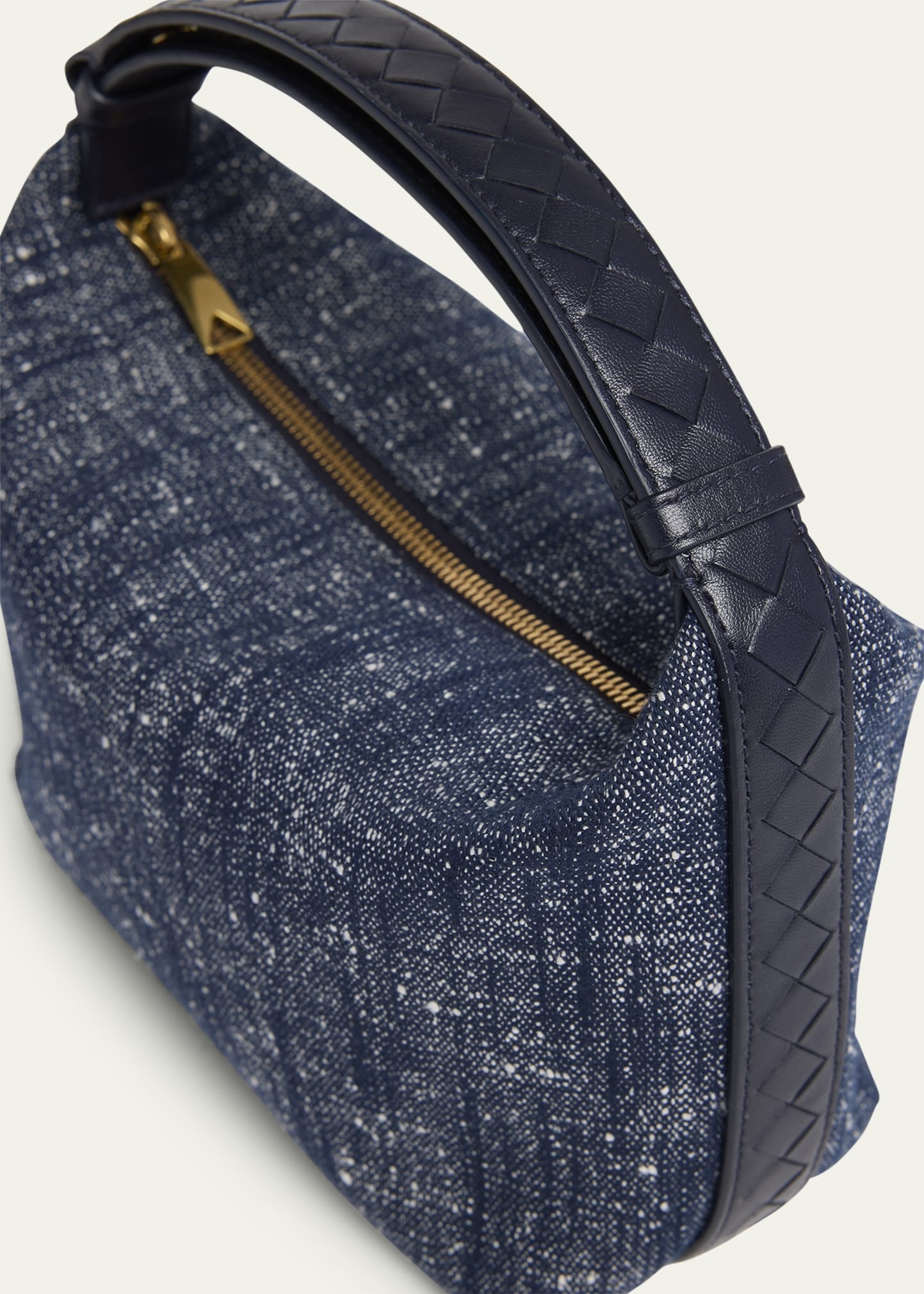 Mini Wallace Denim Boucle Shoulder Bag - 5