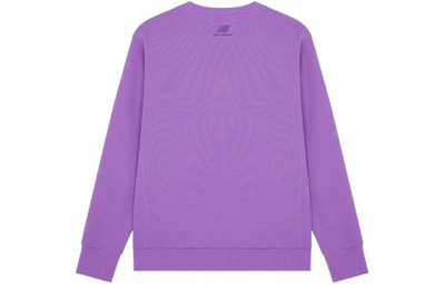 New Balance New Balance Unisex Logo Printing Round-neck Sweatshirt Purple 5CC17083-PUR outlook