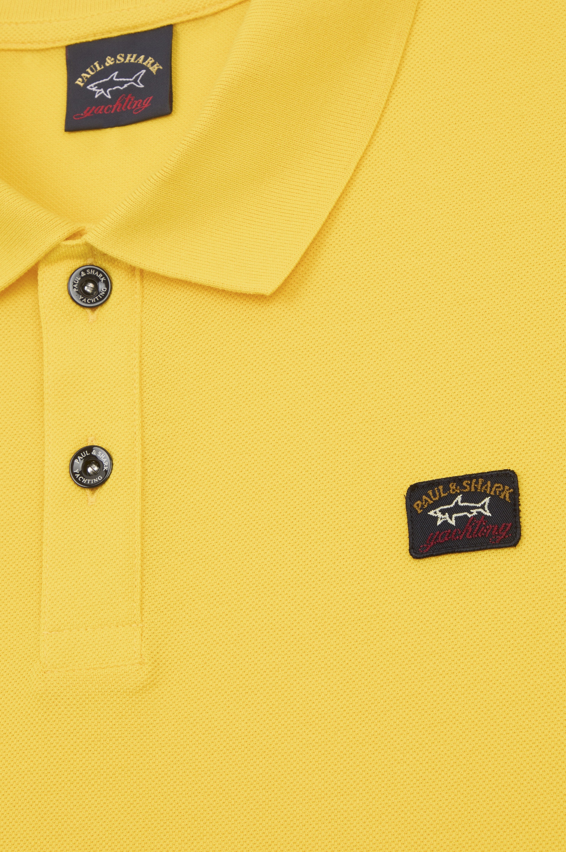COTTON PIQUÉ POLO SHIRT WITH ICONIC BADGE - 5
