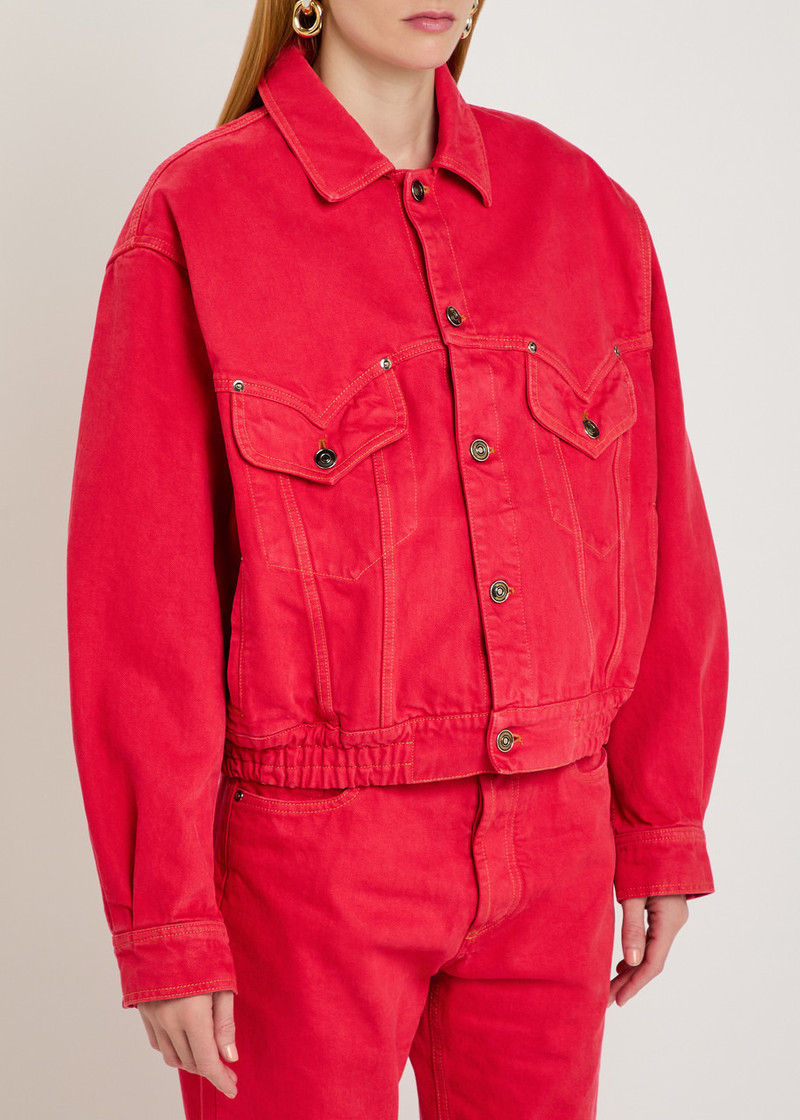 VERSACE Versace Blouson Denim Jacket outlook