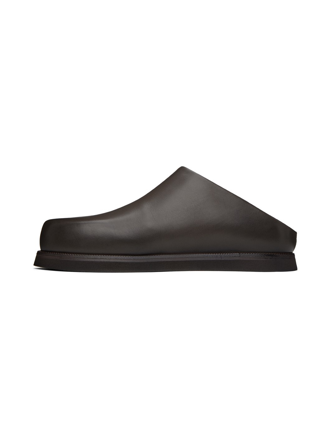 SSENSE Exclusive Brown Sabot Loafers - 3