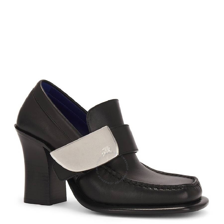 Burberry London Shield Plaque Heel Pumps - 2