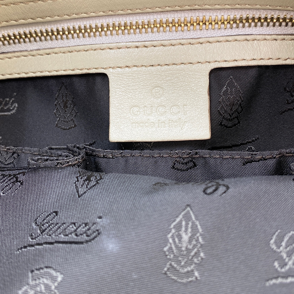 Gucci Ivory Ribbon Hobo Bag 189885 - 17