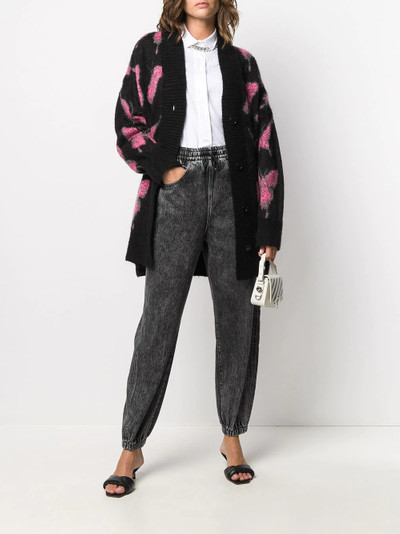 MSGM butterfly long cardigan outlook