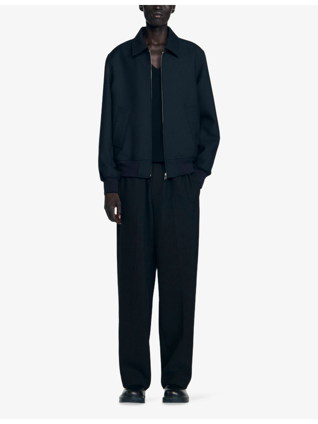 Collared Regular-Fit Woven Jacket - 2