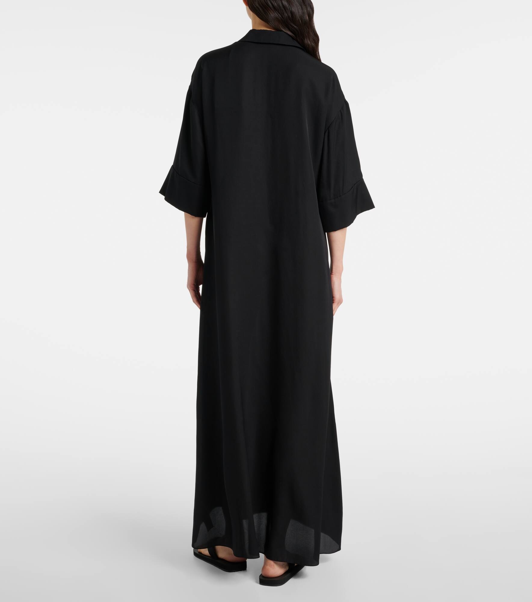 Eveline silk shirt dress - 3