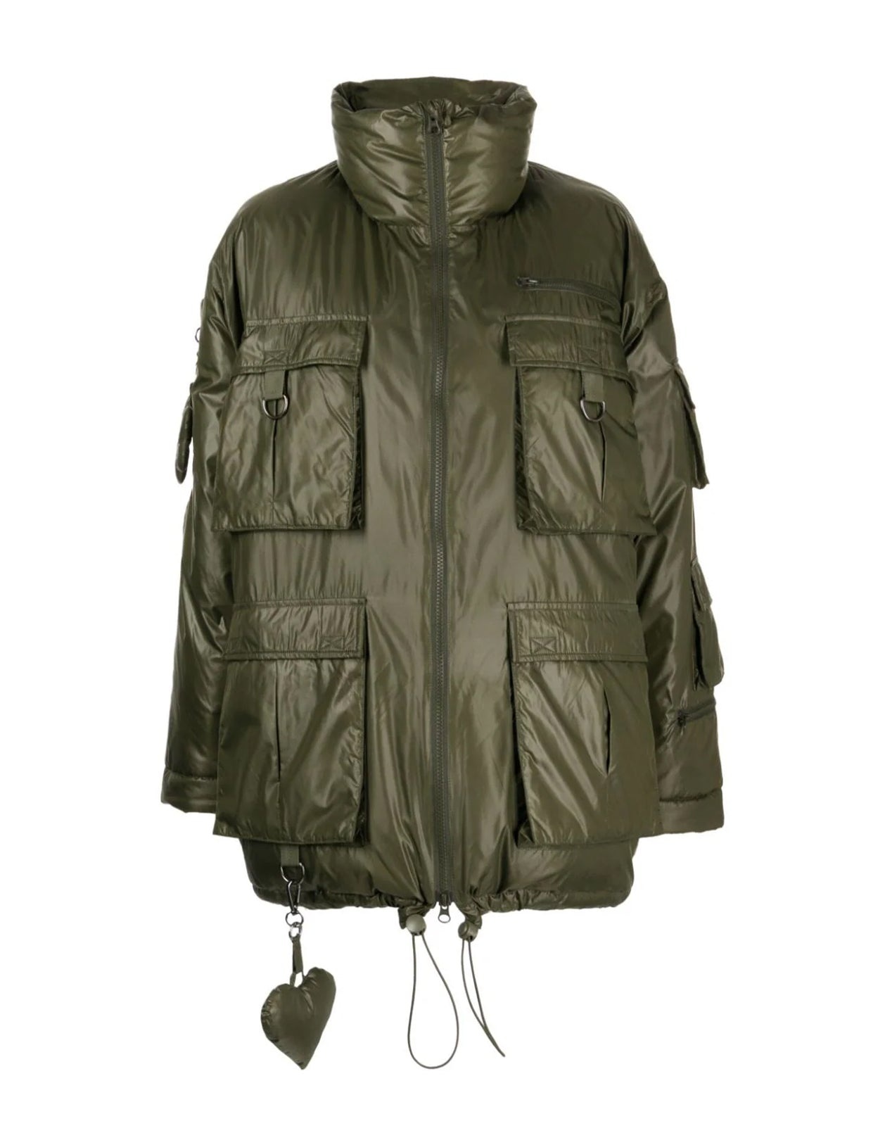 Cargo Pocket Puffer Coat - 14