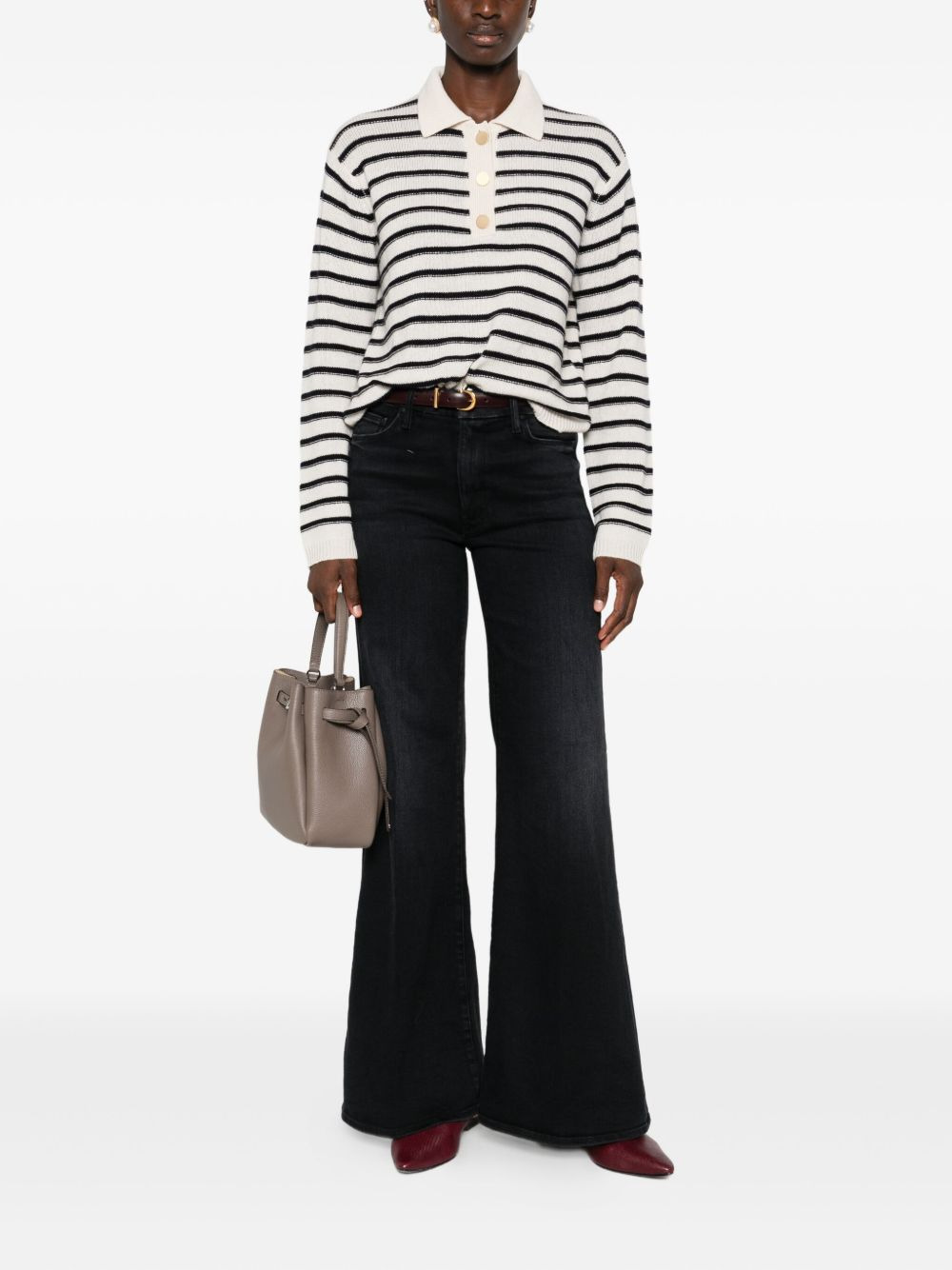 striped polo shirt - 2