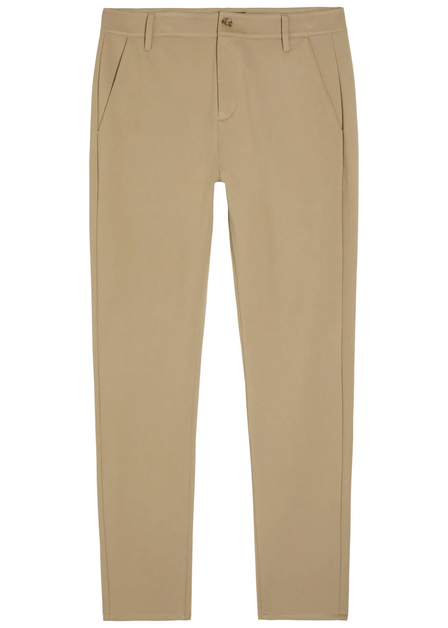 Paige Stafford Slim Tapered-leg Jersey Trousers - 1