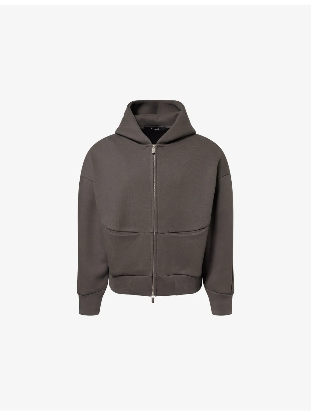V2 Panelled Cotton-Blend Hoody - 1