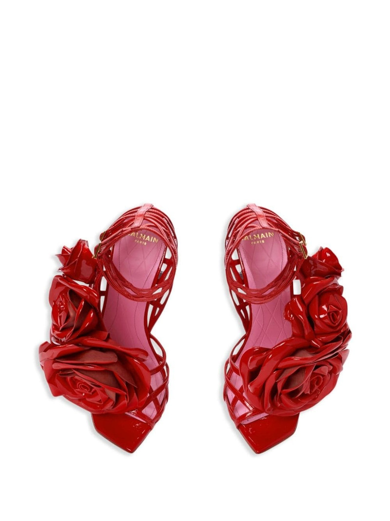 Eden 95mm leather sandals 3