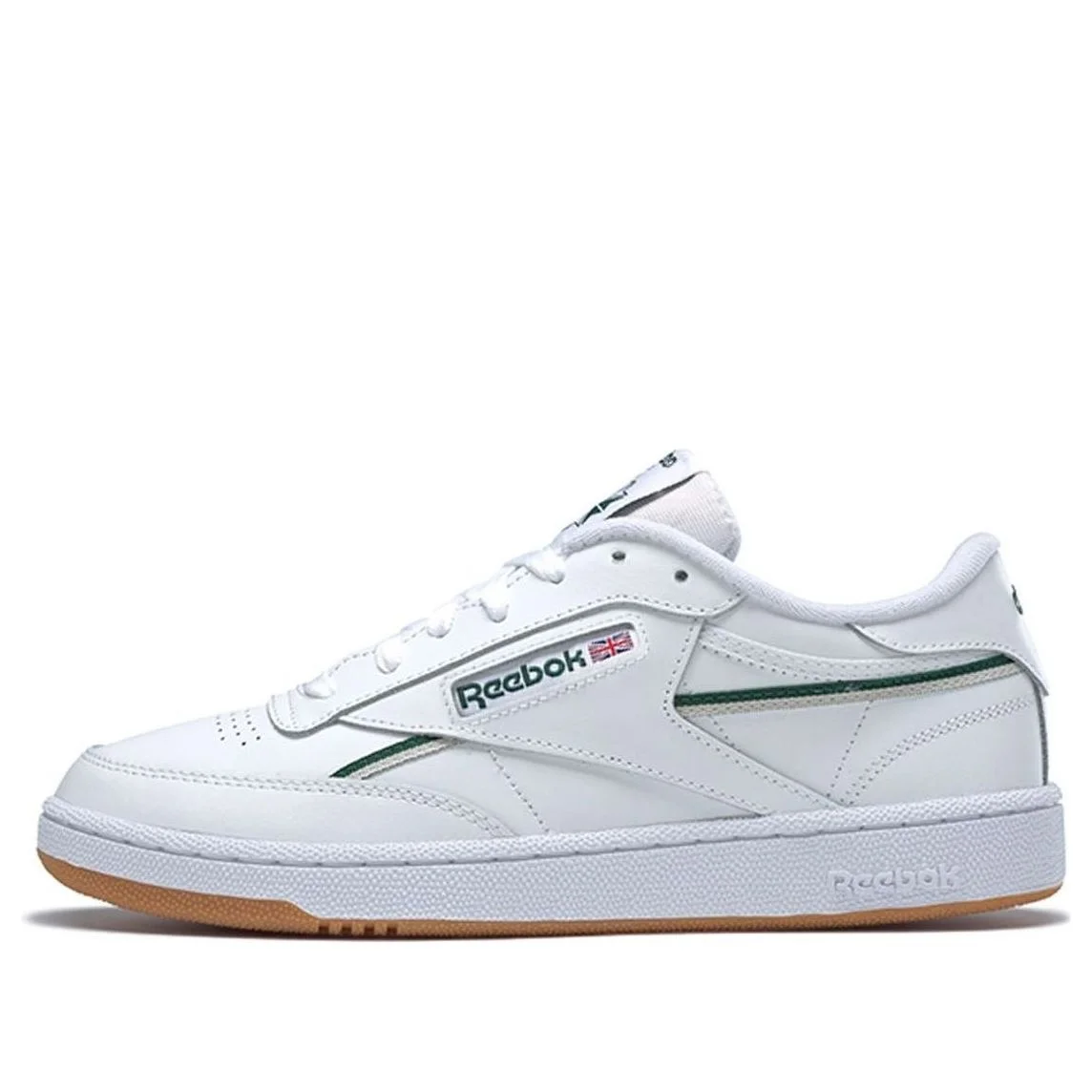 Reebok Club C 85 White Green Skate Shoes Unisex 'White Green' FW4294 - 1