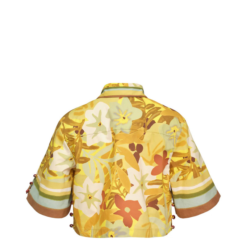 ALÉMAIS Maxi Cropped Shirt outlook