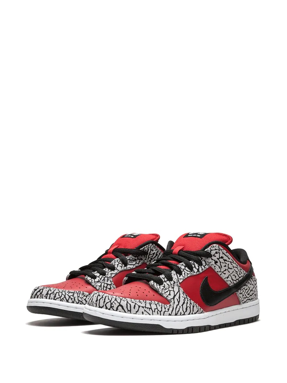 x Supreme SB Dunk Low Premium "Red Cement" sneakers - 2