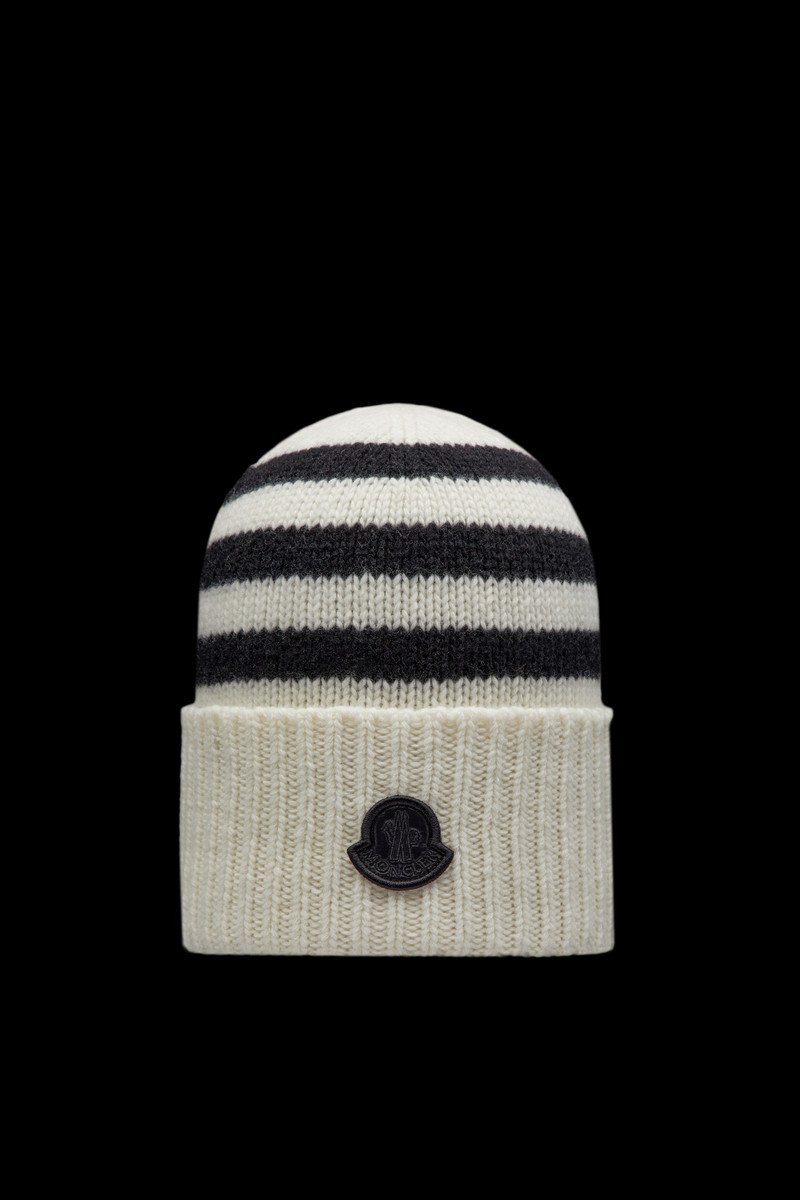 Striped Wool Beanie 1